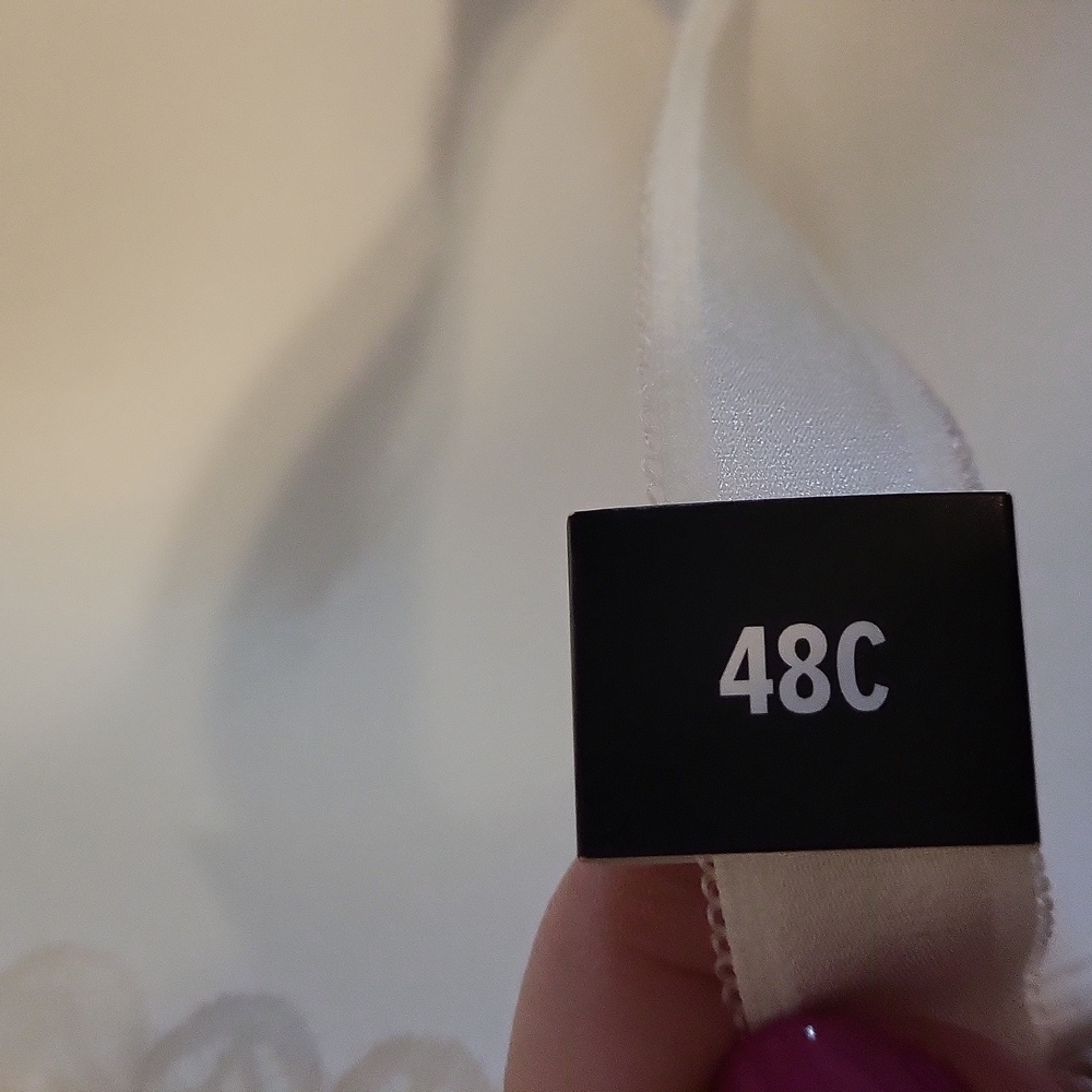 Torrid 48C NWT Push Up Padded Lace White Bra - Picture 14 of 14